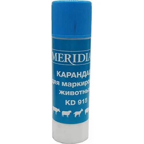 Карандаш для маркировки MERIDIAN, синий — фотография