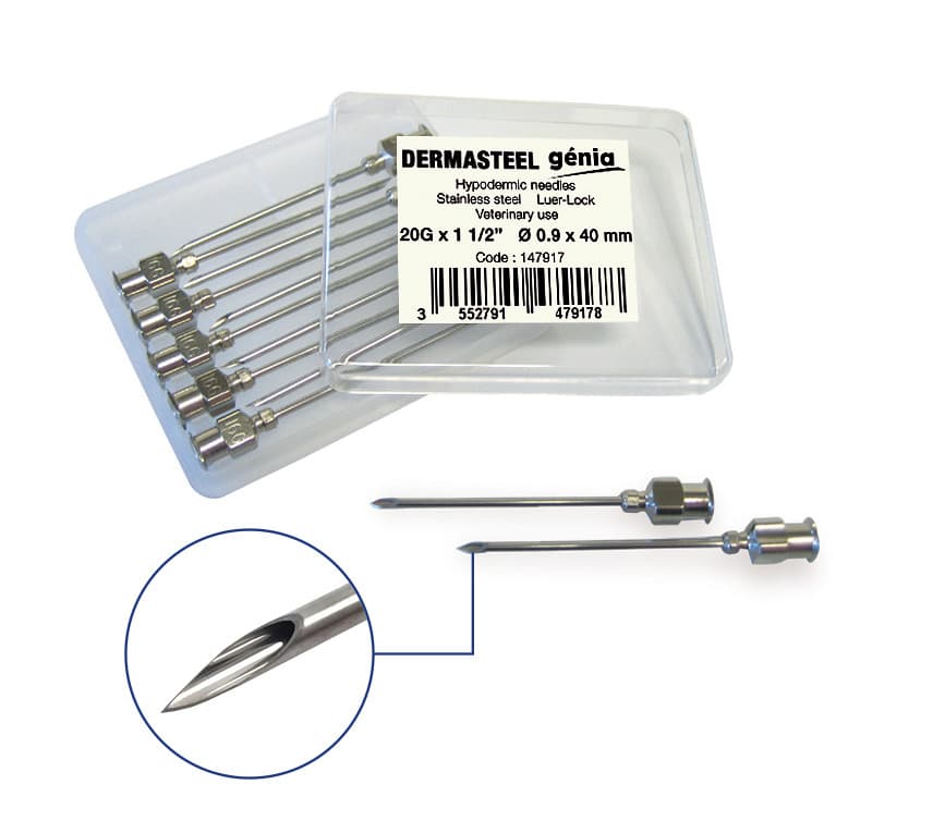 Иглы инъекционные DERMASTEEL® — фотография